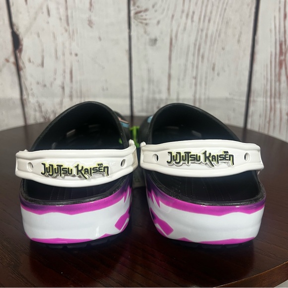 CROCS X Jujutsu Kaisen Classic Clog in size 8W 6M nwt - Picture 7 of 16